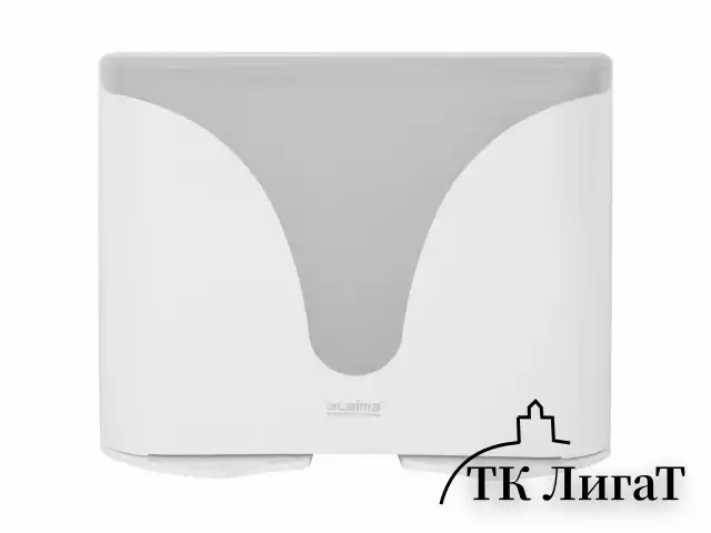 Диспенсер для полотенец EXTRA LAIMA PROFESSIONAL, (Система H2), Z-сложения, белый, ABS-пластик, 609472, 303368