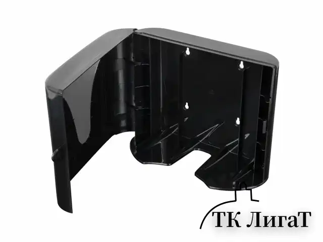 Диспенсер для полотенец EXTRA LAIMA PROFESSIONAL, (Система H2), Z-сложения, черный, ABS-пластик, 609473, 303369