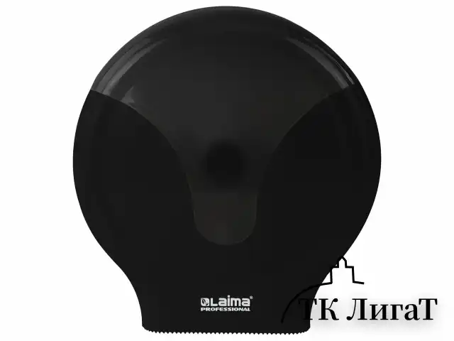 Диспенсер для туалетной бумаги EXTRA LAIMA PROFESSIONAL, (Т2), малый, черный, ABS-пластик, 609475, 303823