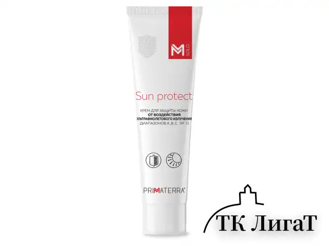 Крем защитный 100 мл, M SOLO SUN PROTECT, от УФ-излучения диапазонов А,В,С, универсальный