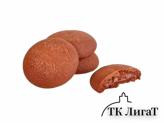 Печенье песочное GRISBI "Cioccolato" с шоколадным кремом 135 г, ИТАЛИЯ, 21201