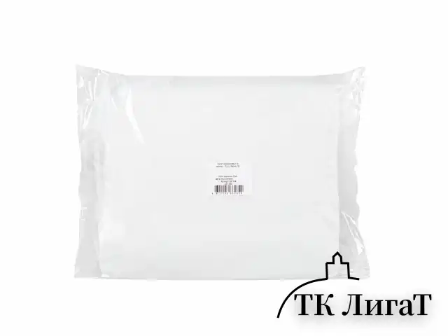 Халат одноразовый белый на кнопках КОМПЛЕКТ 10 шт., XL, 52-54 размер, 110 см, рукав на резинке, 30 г/м2, ОПТИТРЕЙД