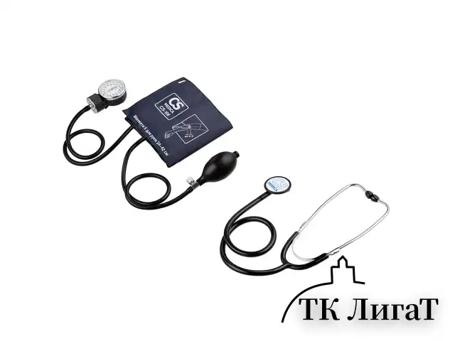 Тонометр CS Medica CS-106 с фонендоскопом, манжета 24-42 см, механический, на плечо, CS-106f