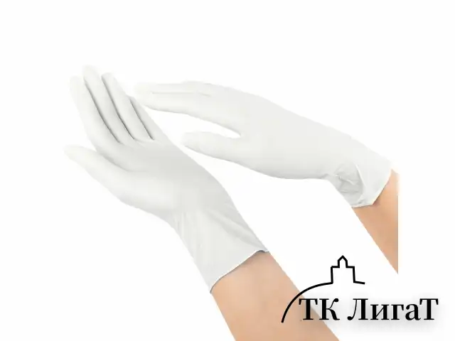 Перчатки латексные смотровые SFM Grip-Surface Германия, 45 пар (90 штук), размер XL (очень большой)