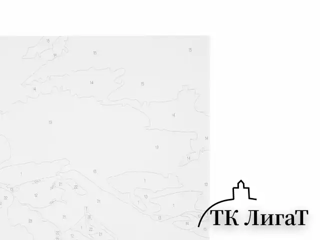 Картина по номерам 40х50 см, ОСТРОВ СОКРОВИЩ "Замок Нойшванштайн Бавария", на подрамнике, акрил, кисти, 663281