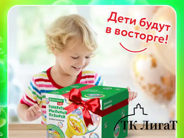Мыльные пузыри Бластер Генератор "DOUBBLE BIG BUBBLES", раствор 250 мл, BRAUBERG KIDS, 665151