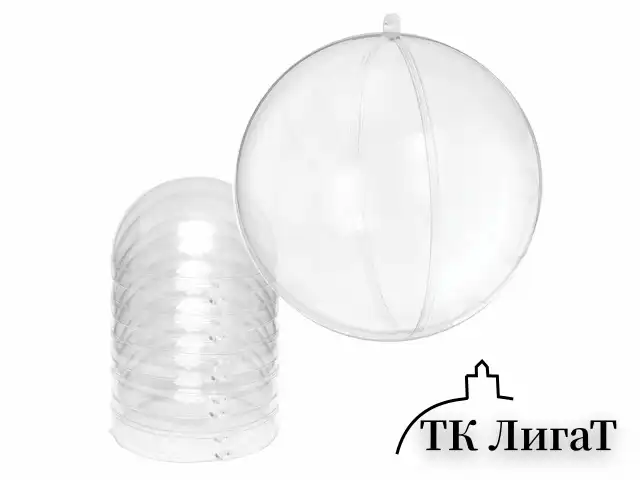 Пластиковые шары для поделок, 9 см, 5 шт., BRAUBERG HOBBY, 665393