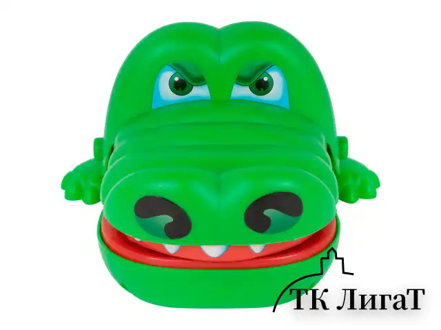 Настольная игра на реакцию "Безумный крокодил", 2894950