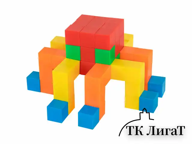 Магнитный конструктор MAGNETIC CUBES "КУБИЧЕСКИЙ", 48 магнитных кубиков, BRAUBERG KIDS, 665723