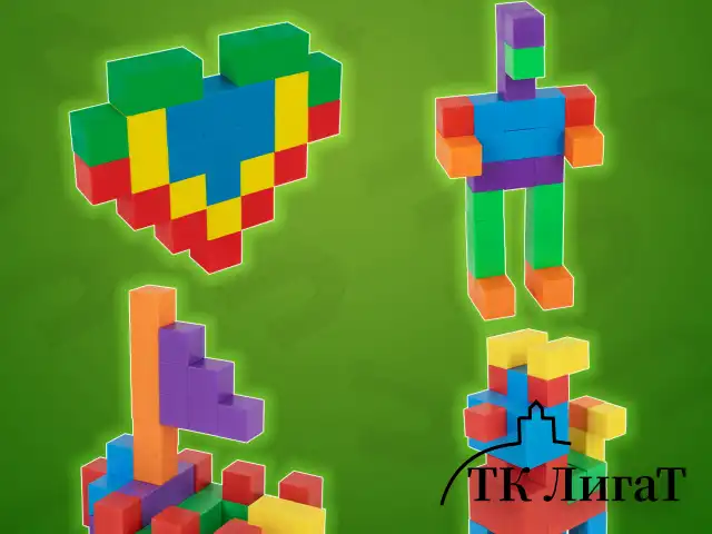 Магнитный конструктор MAGNETIC CUBES "КУБИЧЕСКИЙ", 48 магнитных кубиков, BRAUBERG KIDS, 665723