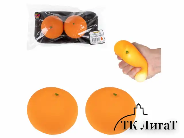 Игрушка-антистресс "Крутой замес. СУПЕРМАРКЕТ", 6,5 см, 2 шт. на подложке АССОРТИ, 1TOY