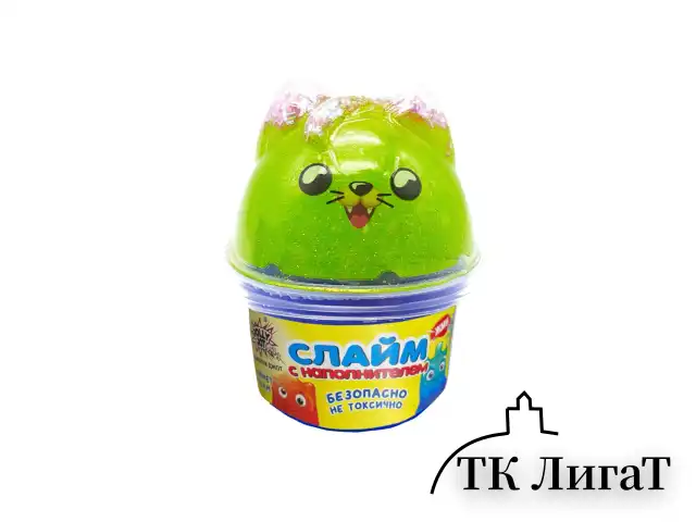 Слайм (лизун) с наполнителем, 200 г, ассорти 5 видов, JOLLY JOT (ДЖОЛИ ДЖОТ), 665948