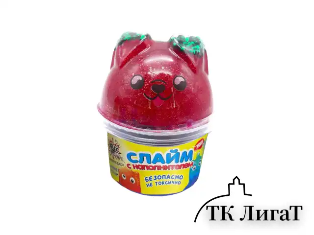 Слайм (лизун) с наполнителем, 200 г, ассорти 5 видов, JOLLY JOT (ДЖОЛИ ДЖОТ), 665948