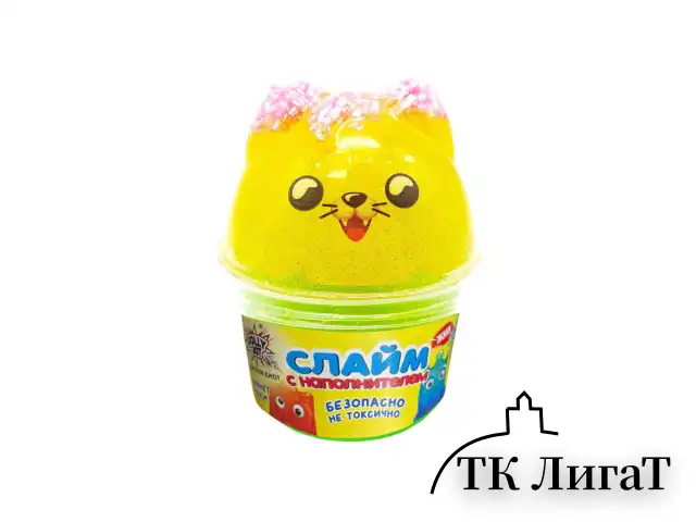 Слайм (лизун) с наполнителем, 200 г, ассорти 5 видов, JOLLY JOT (ДЖОЛИ ДЖОТ), 665948