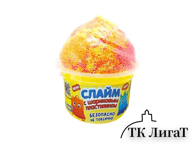 Слайм (лизун) + шариковый пластилин, 115 г, ассорти 6 видов, JOLLY JOT (ДЖОЛИ ДЖОТ), 665949