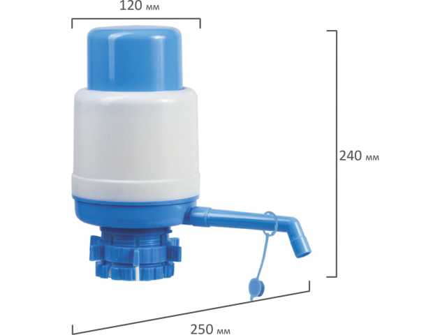 Помпа для воды SONNEN M-19, механическая, 452422