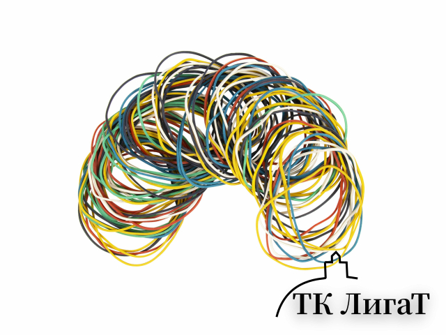 Резинки банковские универсальные диаметром 60 мм, STAFF 50 г, цветные, натуральный каучук, 440117