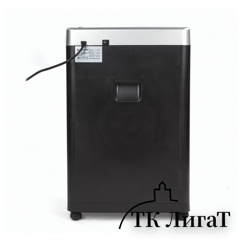 Уничтожитель (шредер) BRAUBERG S22-S, 2 уровень секретности, полоски 4 мм, 22 листа, 34 л, CD, 531773