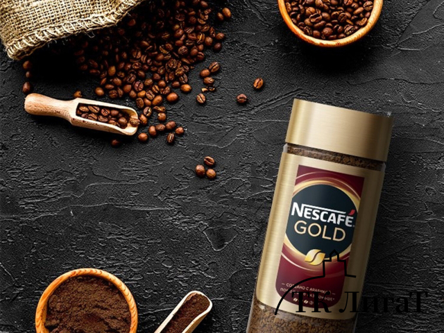 Кофе молотый в растворимом NESCAFE (Нескафе) 